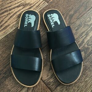 Sorrel Ella Ii Slide Sandal In Black